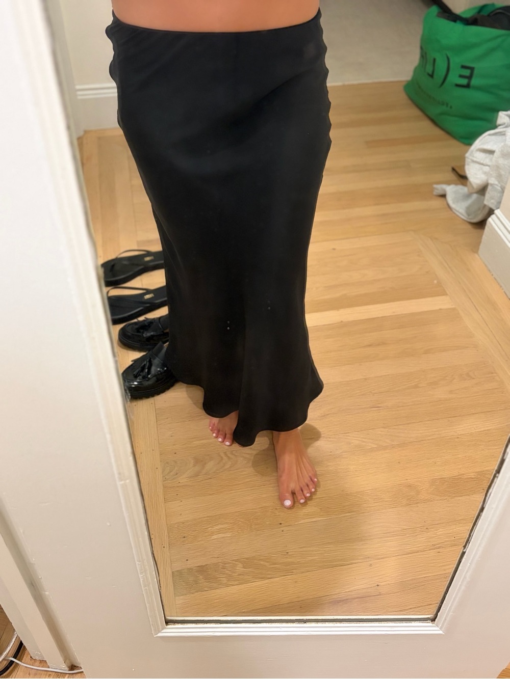 Black Midi Skirt - Urban Outfitters
